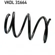 SKF VKDL 31664 - Ressort de suspension