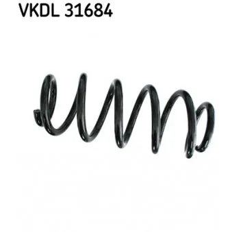 Ressort de suspension SKF VKDL 31684 pour AUDI Q5 2.0 TDI quattro - 190cv