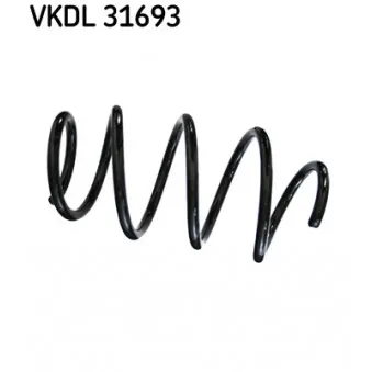 Ressort de suspension SKF OEM 8J0411105BQ