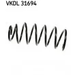 Ressort de suspension SKF [VKDL 31694]