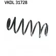 Ressort de suspension SKF [VKDL 31728]