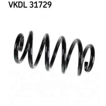 Ressort de suspension SKF VKDL 31729 pour AUDI A4 1.8 T - 163cv