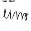 SKF VKDL 32006 - Ressort de suspension