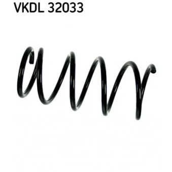 Ressort de suspension SKF VKDL 32033 pour NISSAN NV200 1.5 DCI - 90cv