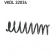 Ressort de suspension SKF [VKDL 32034]