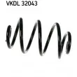 Ressort de suspension SKF [VKDL 32043]