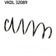 SKF VKDL 32089 - Ressort de suspension