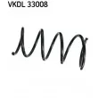 SKF VKDL 33008 - Ressort de suspension