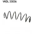 SKF VKDL 33036 - Ressort de suspension