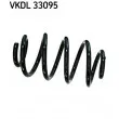 SKF VKDL 33095 - Ressort de suspension