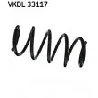 Ressort de suspension SKF [VKDL 33117]