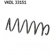 SKF VKDL 33151 - Ressort de suspension