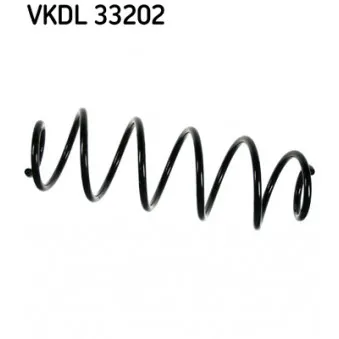 Ressort de suspension SKF VKDL 33202 pour CITROEN C3 1.4 i Bivalent - 67cv