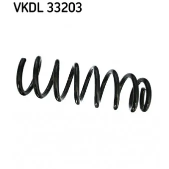 Ressort de suspension SKF VKDL 33203 pour RENAULT MEGANE 1.6 DCI - 130cv