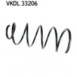 Ressort de suspension SKF [VKDL 33206]