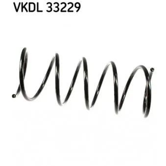 Ressort de suspension SKF VKDL 33229 pour PEUGEOT 206 1.6 16V - 107cv