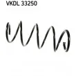 Ressort de suspension SKF [VKDL 33250]