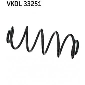 Ressort de suspension SKF VKDL 33251 pour PEUGEOT 207 1.6 HDI - 90cv