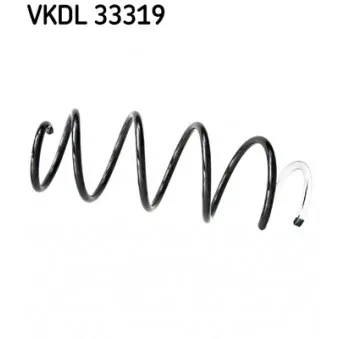Ressort de suspension SKF VKDL 33319 pour CITROEN C3 1.6 HDi 115 - 114cv