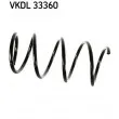 Ressort de suspension SKF [VKDL 33360]