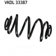 SKF VKDL 33387 - Ressort de suspension