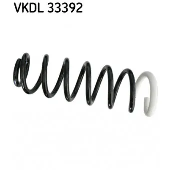Ressort de suspension SKF VKDL 33392 pour CITROEN C5 1.6 HDi 115 - 114cv