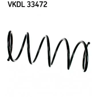 Ressort de suspension SKF VKDL 33472 pour CITROEN XSARA 1.6 HDI - 109cv