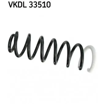 Ressort de suspension SKF VKDL 33510 pour CITROEN C5 2.0 HDI - 163cv