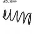 SKF VKDL 33549 - Ressort de suspension