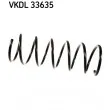 SKF VKDL 33635 - Ressort de suspension