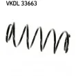 SKF VKDL 33663 - Ressort de suspension