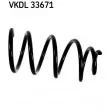 SKF VKDL 33671 - Ressort de suspension