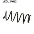 Ressort de suspension SKF [VKDL 34012]