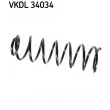 Ressort de suspension SKF [VKDL 34034]