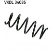 SKF VKDL 34035 - Ressort de suspension