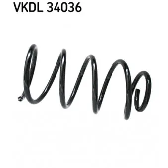 Ressort de suspension SKF VKDL 34036 pour FORD C-MAX 1.6 - 100cv