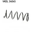 SKF VKDL 34045 - Ressort de suspension