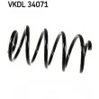SKF VKDL 34071 - Ressort de suspension