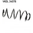 SKF VKDL 34078 - Ressort de suspension