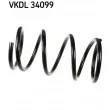 Ressort de suspension SKF [VKDL 34099]