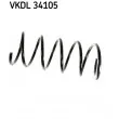 SKF VKDL 34105 - Ressort de suspension