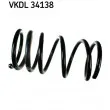 SKF VKDL 34138 - Ressort de suspension