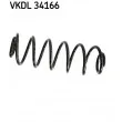 SKF VKDL 34166 - Ressort de suspension