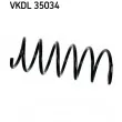 Ressort de suspension SKF [VKDL 35034]