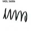 Ressort de suspension SKF [VKDL 36006]