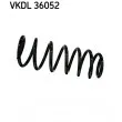 Ressort de suspension SKF [VKDL 36052]