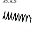 SKF VKDL 36105 - Ressort de suspension