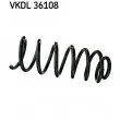 SKF VKDL 36108 - Ressort de suspension