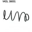 Ressort de suspension SKF [VKDL 38001]