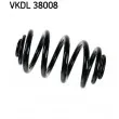 Ressort de suspension SKF [VKDL 38008]